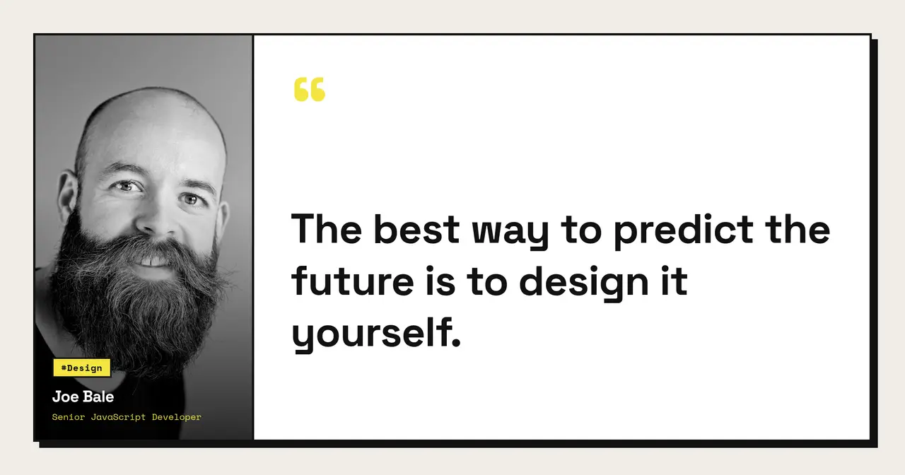 Neo Brutalist Quote template preview