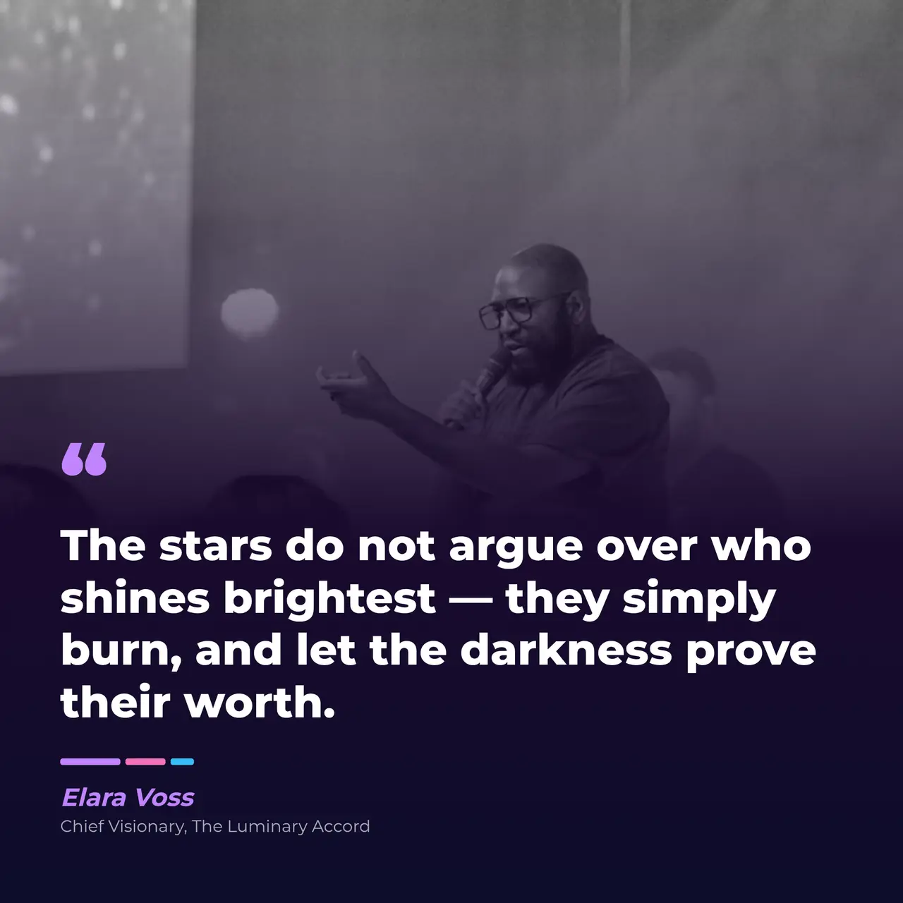 Speaker Quote template preview