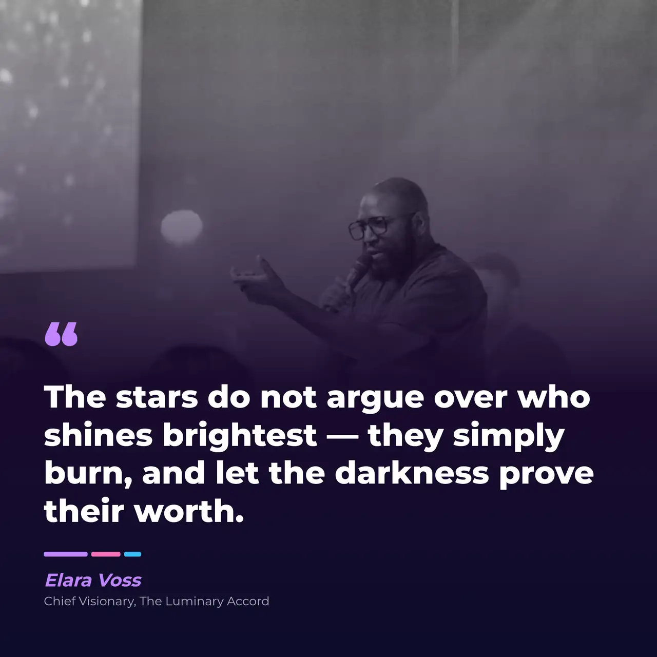Speaker Quote template preview