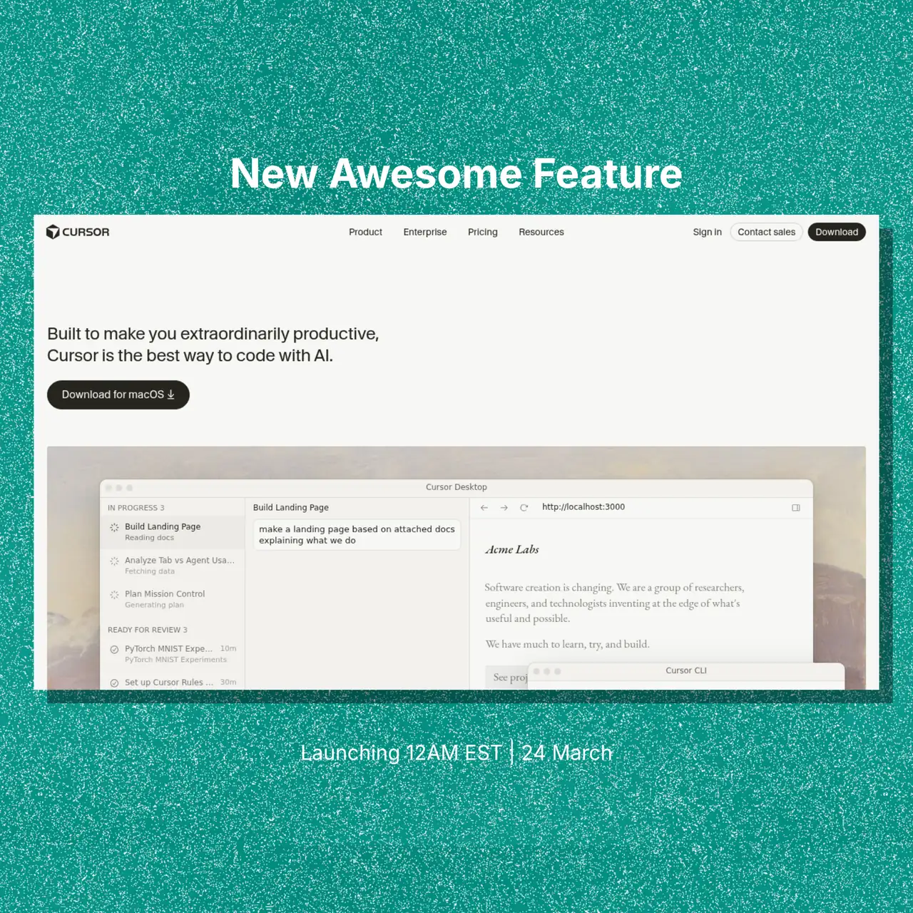 Product Screenshot template preview